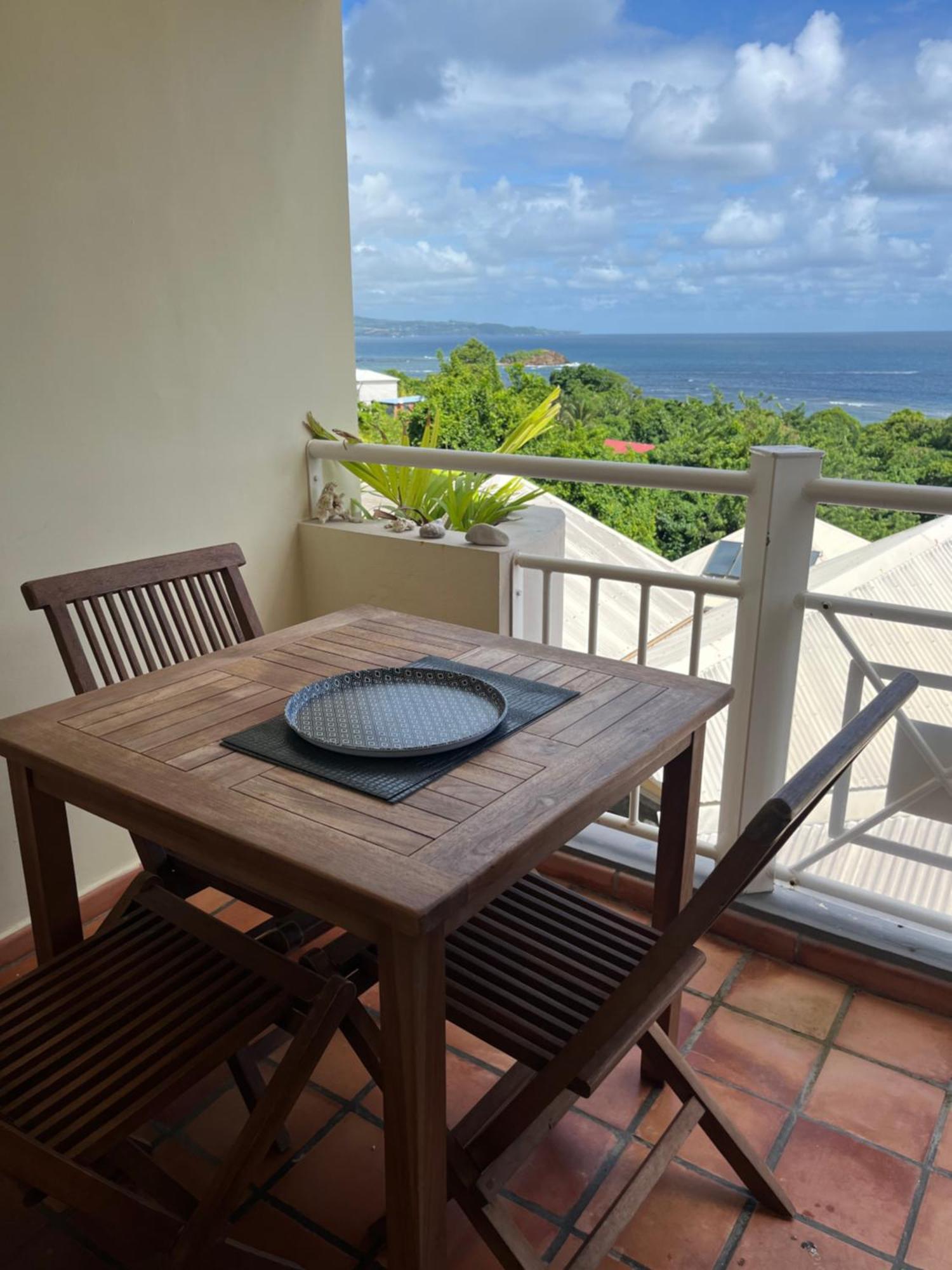 Studio Harmony-Residence Hoteliere -Randonnee-Surf-Restaurant- Superbe Vue Sur Mer-100M De La Plage La Trinité Buitenkant foto